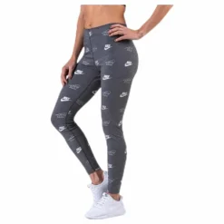 Printed Leggings Shine BFF Grey