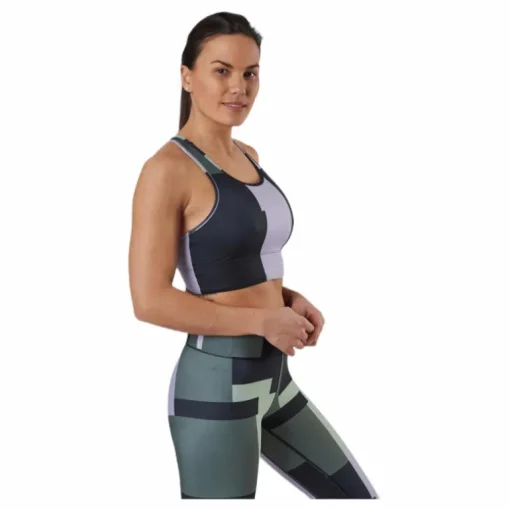 Printed Sport Top Green