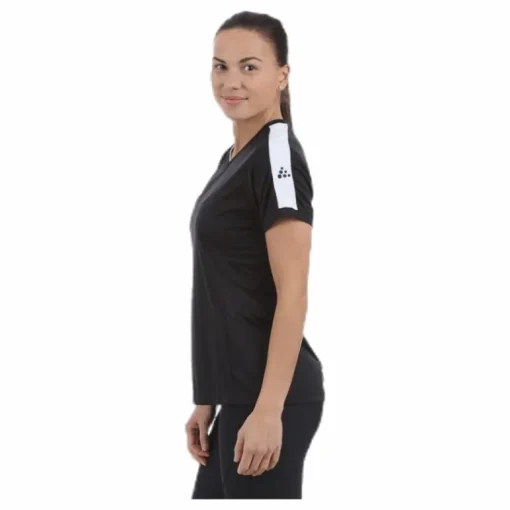 Progress Practise Tee W White/Black