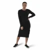 Quinn Rib Dress Black