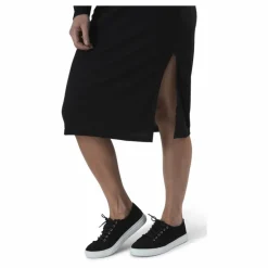 Quinn Rib Dress Black