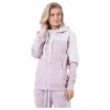 Recover Knit FZ Hoodie Pink