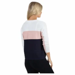 Regitze 3/4 Pullover Knt White