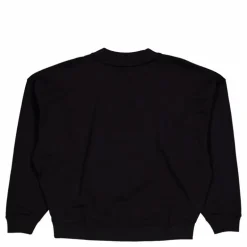 Rhstn Lg Crew Nk Po Black/eggnog