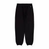 Rib Cuff Pants Black Beauty