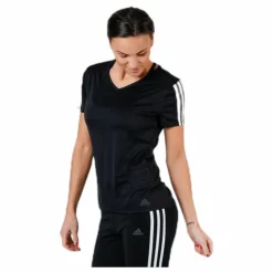 Run 3S Tee W White/Black