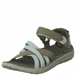Sanborn Sandal Burnt Olive/seafoam