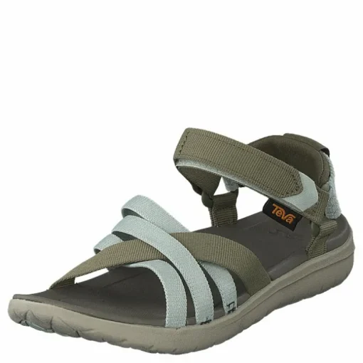 Sanborn Sandal Burnt Olive/seafoam