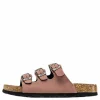 Santa Cork Sandals Pink
