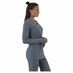 Serenity Rib Kimono Grey