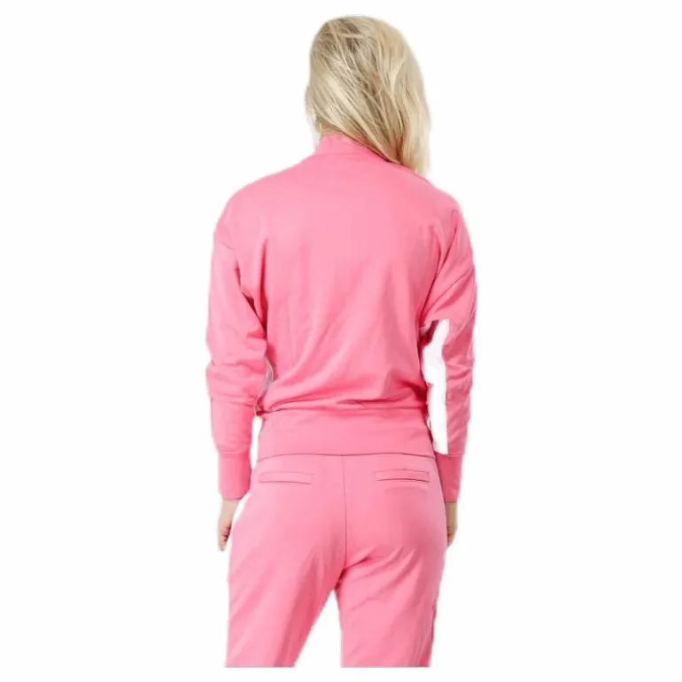 Signature Track Jacket Pink