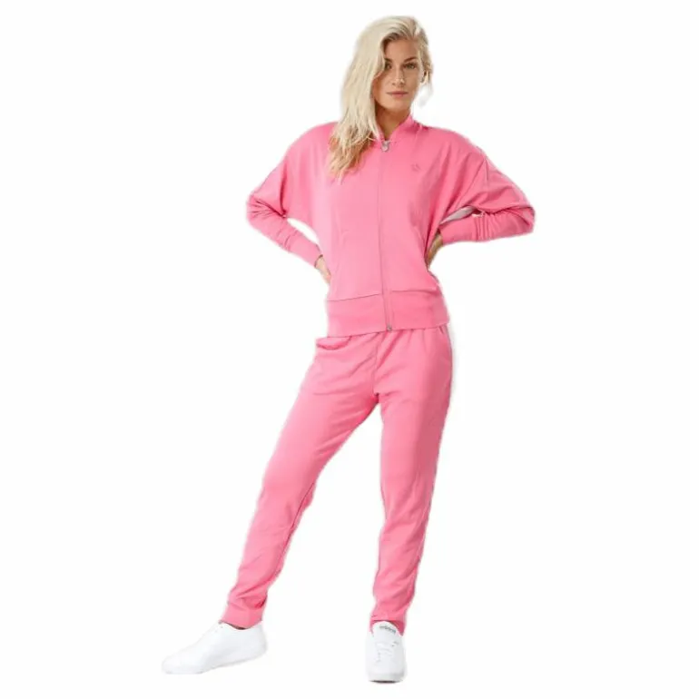 Signature Track Jacket Pink