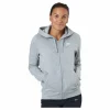 Sportswear Club Fleece Women's Full-Zip Hoodie DK GREY HEATHER/WHITE