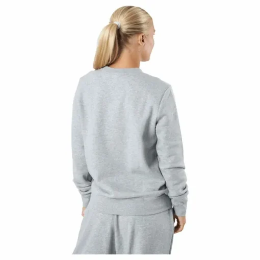Sportswear Club Fleece Women's Crew DK GREY HEATHER/WHITE