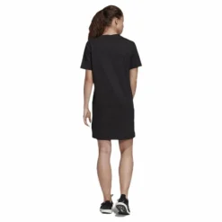 Stack T Dress White/Black