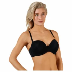 Strapless Push Up Black