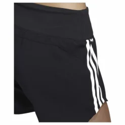 3 Stripe Woven Gym Short Black / Black