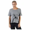 Studio SS Wrap Top Black/Grey