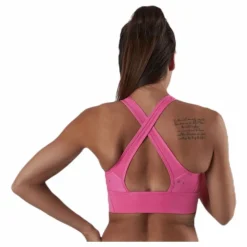 Swoosh Air Bra Print Pink/Black