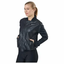 Swoosh Run Women's Running Jacket BLACK/WHITE