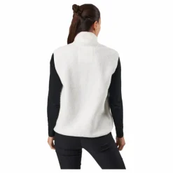 Teddy Pile Vest Off White