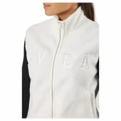Teddy Pile Vest Off White