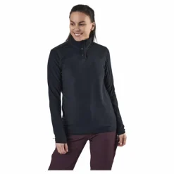 TKA Glacier Snap-Neck Pullover Black