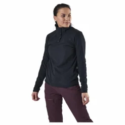 TKA Glacier Snap-Neck Pullover Black