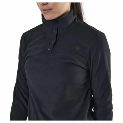 TKA Glacier Snap-Neck Pullover Black