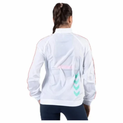 Trophy Zip Jacket White