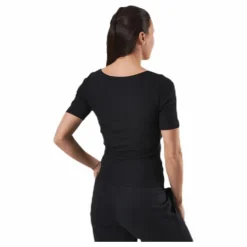T-shirt Ribbed Black