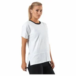 UA Charged Cotton SS White