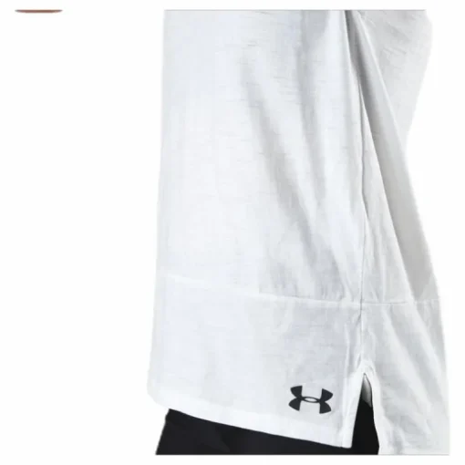 UA Charged Cotton SS White