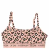Unlined Bralette Stephen Leopard Print_peach Me