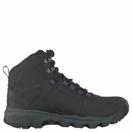Vego Mid Leather North Wp Ice+ Black/gloxinia