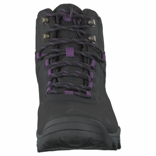 Vego Mid Leather North Wp Ice+ Black/gloxinia