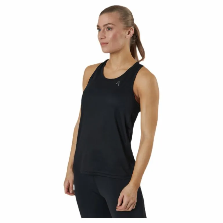 Vibrancy Mesh tank Black