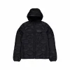 W Helium Down Hood Jacket Black