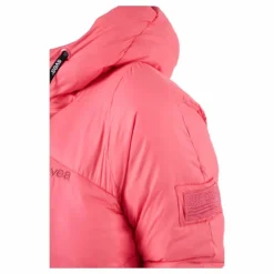 W. Mid Length Shiny Jacket Happy Pink