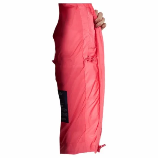 W. Mid Length Shiny Jacket Happy Pink