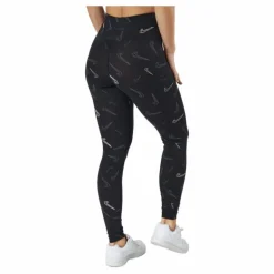 W Nsw Hw Tight Aop Prnt Black/white