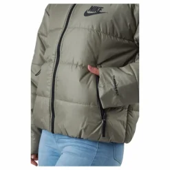 W Nsw Syn Tf Rpl Hd Jkt Matte Olive/matte Olive/black