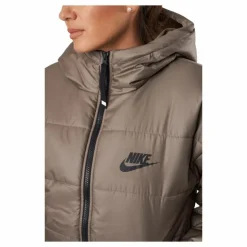 W Nsw Syn Tf Rpl Hd Jkt Olive Grey/black/black