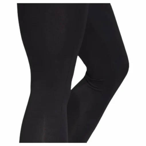 W Stacked Logo Cotton Tights Black / White