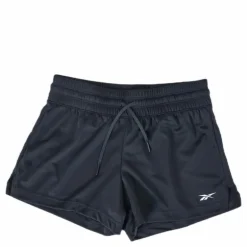 Wor Knit Poly Short Black